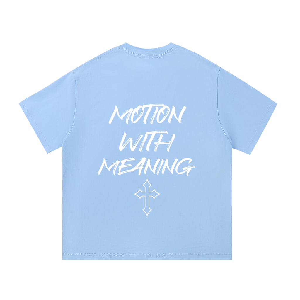 Motion with meaning adult shirt
