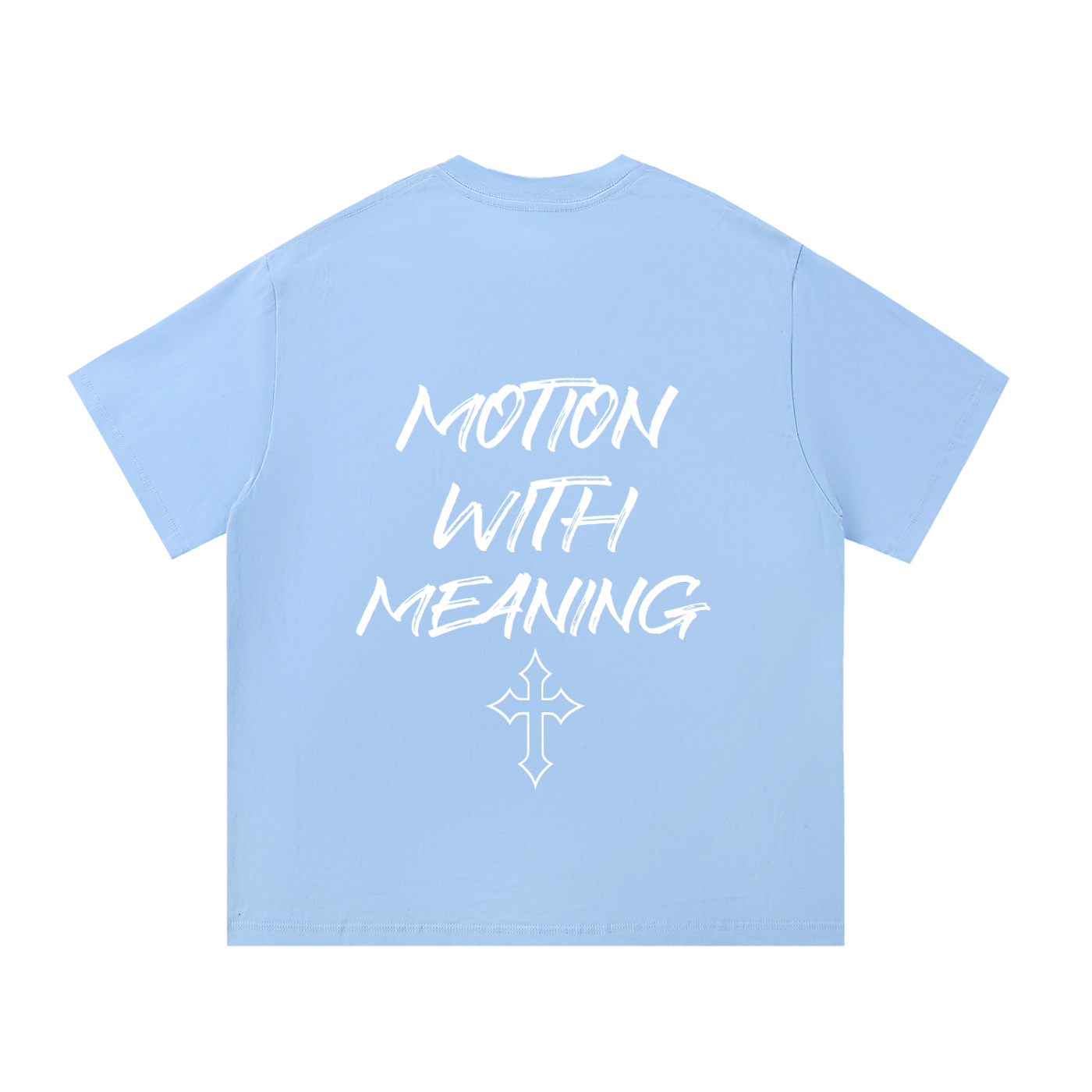 Motion with meaning adult shirt
