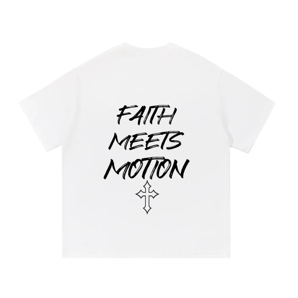Adult faith meets motion shirt