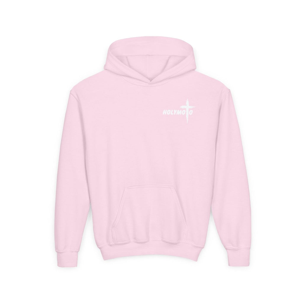 Youth pink Holymoto hoodie