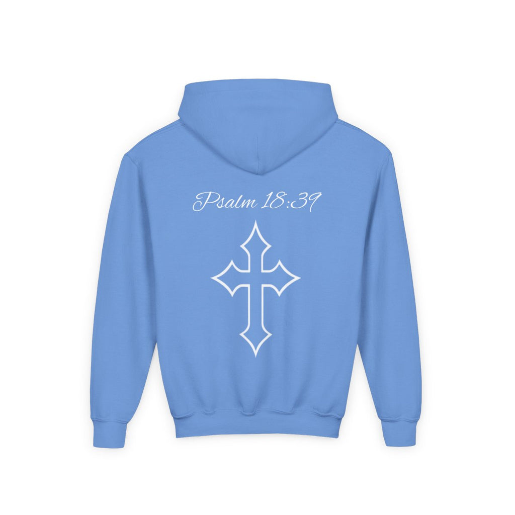 Blue hoodie youth