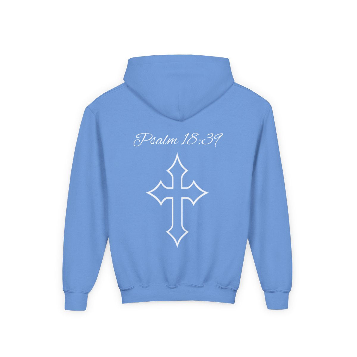Blue hoodie youth