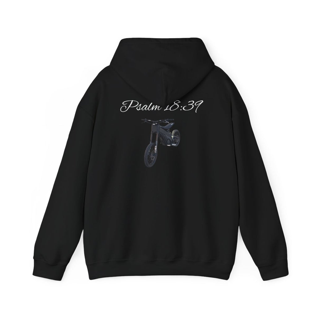 Black hooded talaria x3 adult hoodie