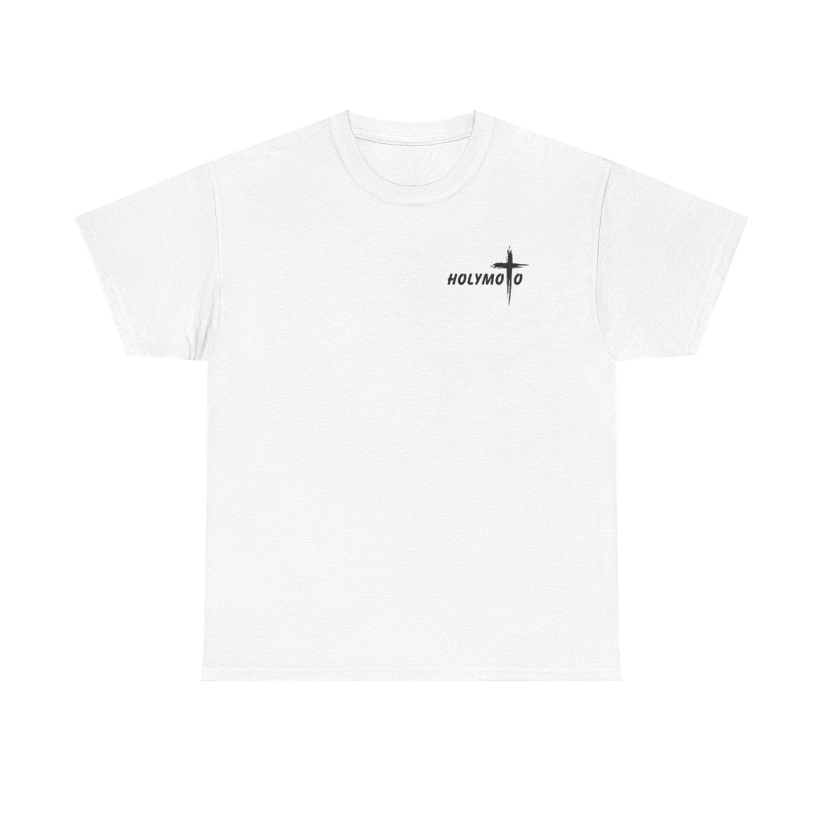Holy Moto graphic design adult T-shirt