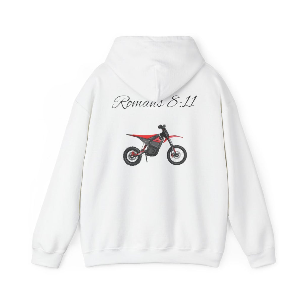Yozma In10 white hoodie adult