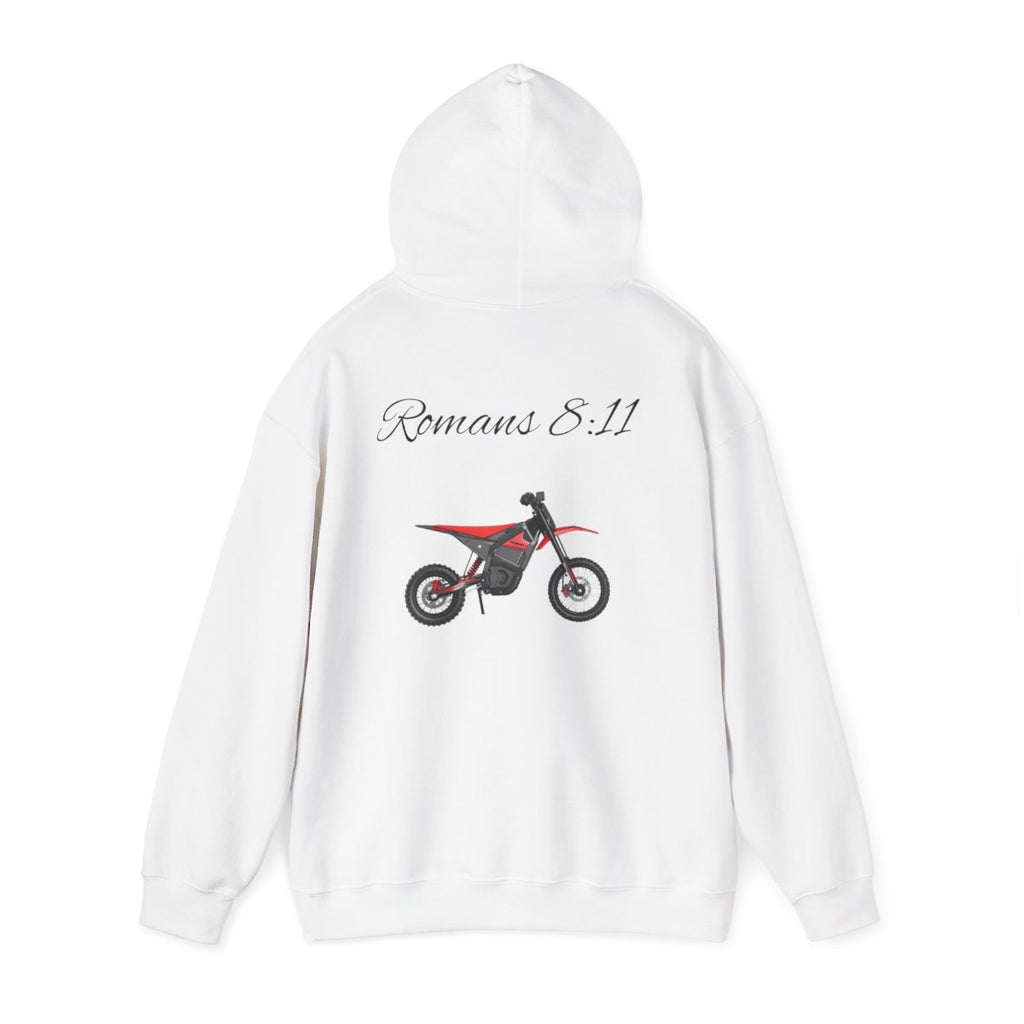 Yozma In10 white hoodie adult